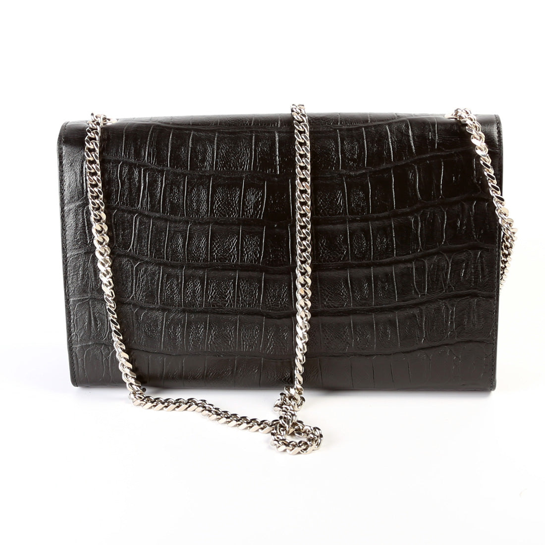 Kate Tassel Satchel Medium Croc Embossed 354119