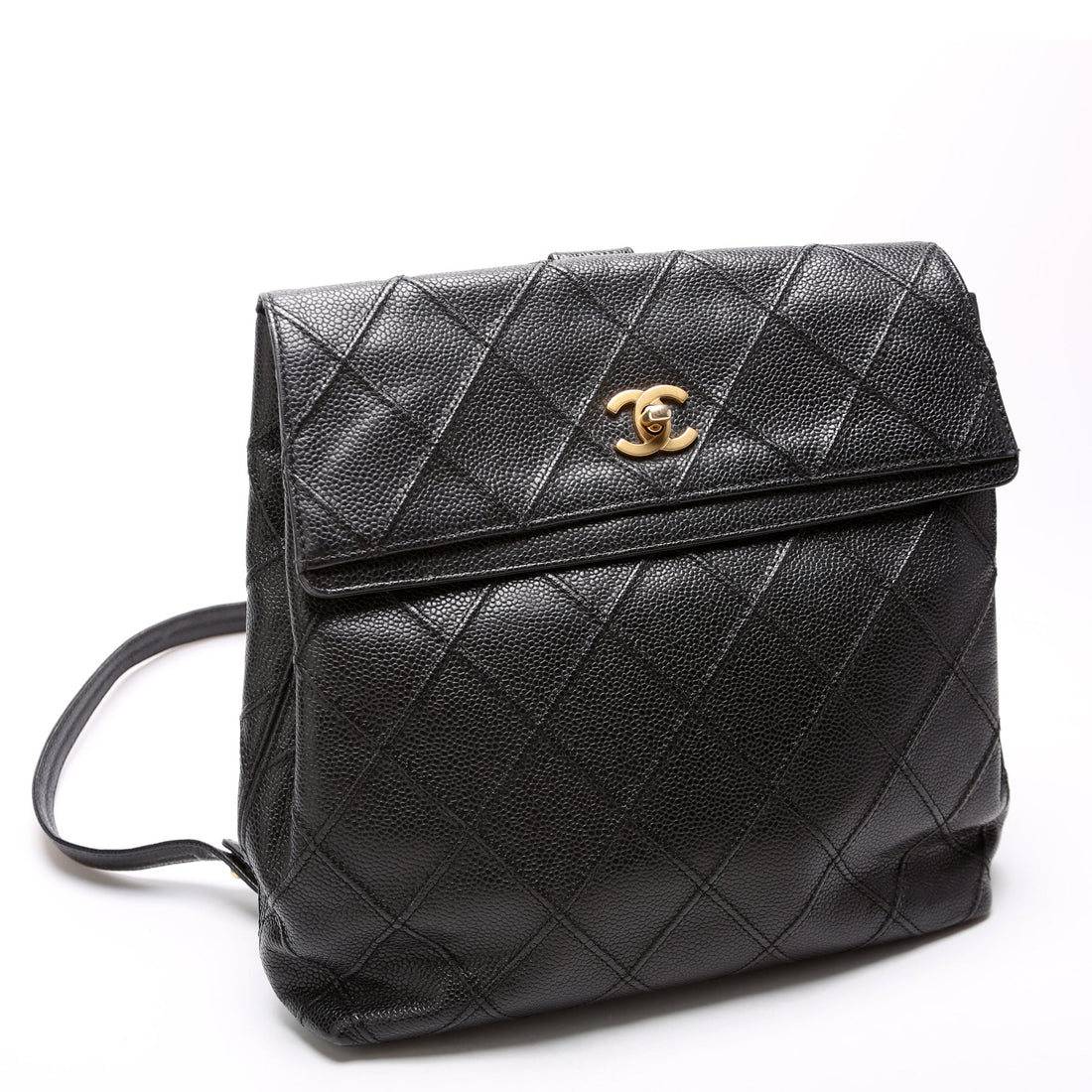 CC Square Quilted Vintage Backpack 6M