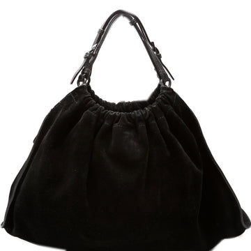 Suede Shoulder Bag