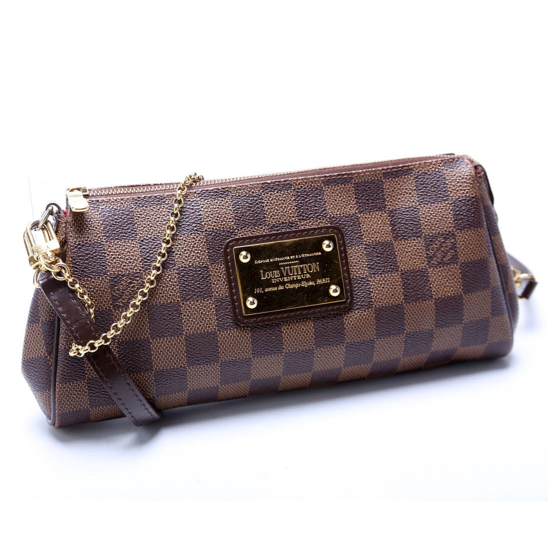 Eva Clutch Damier Ebene