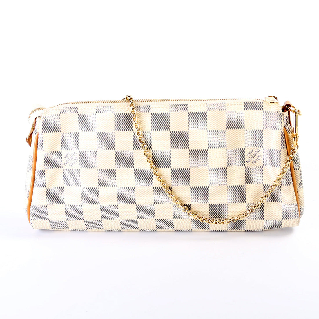 Eva Clutch Damier Azur