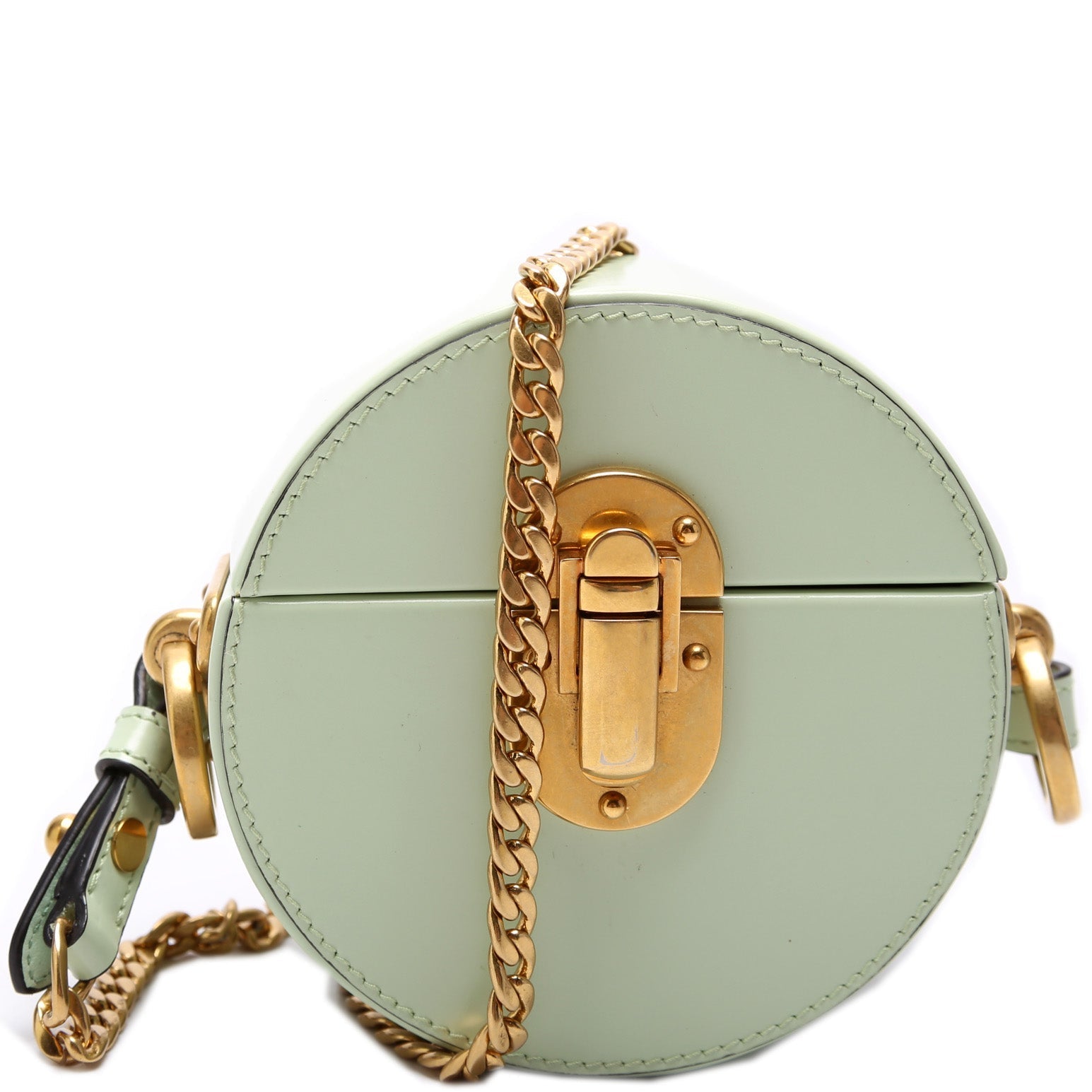 Micro Box Round Leather