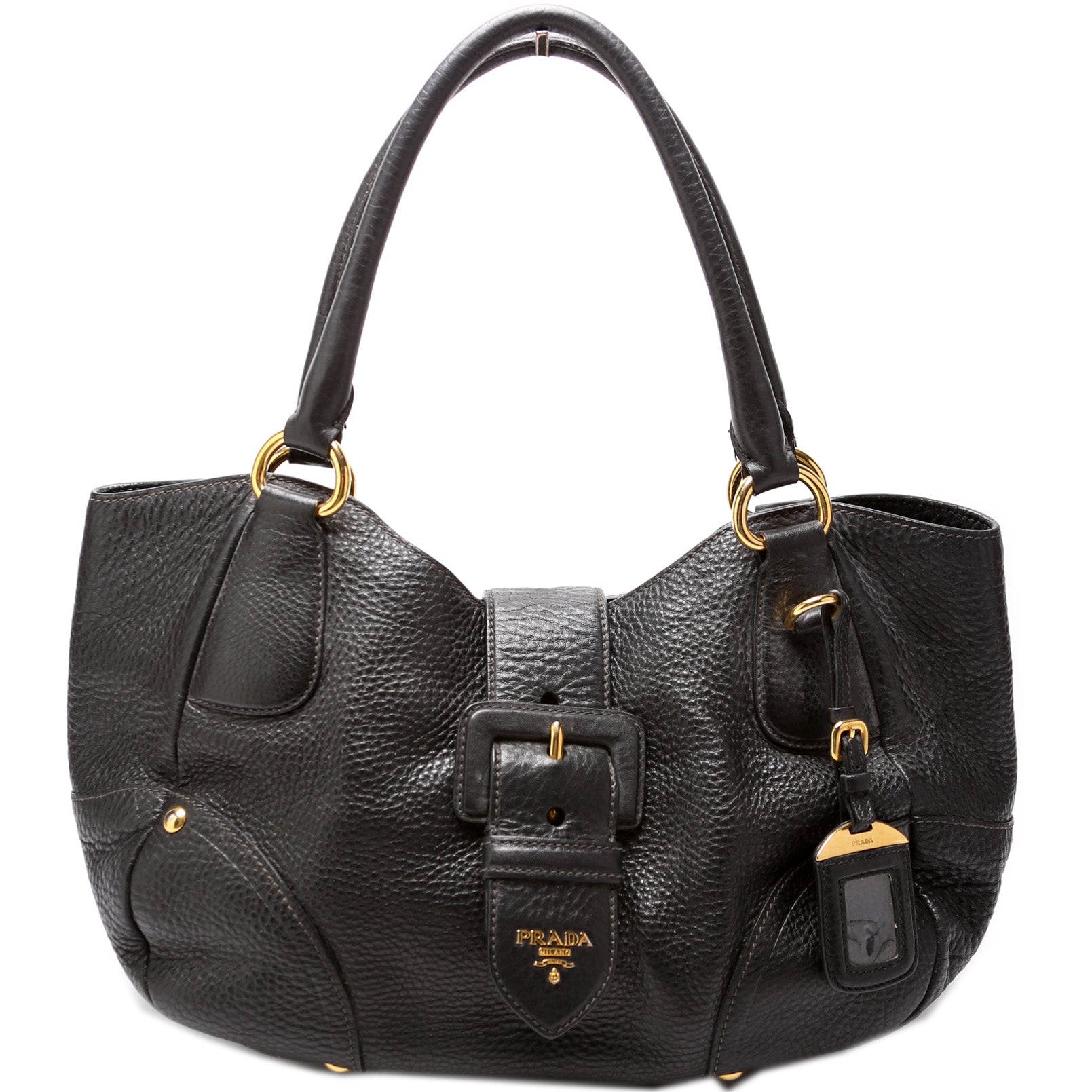 Vitello Daino Buckle Tote