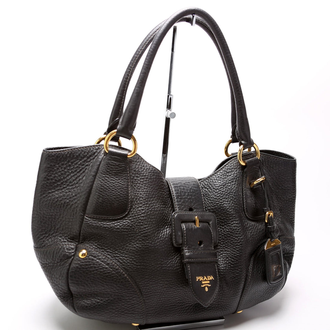 Vitello Daino Buckle Tote