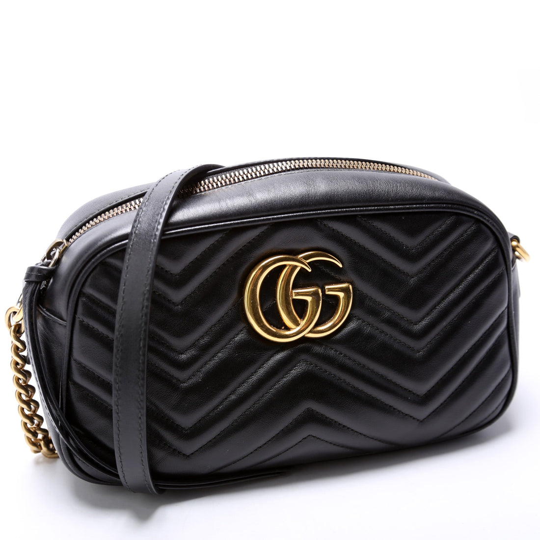 447632 Marmont Small Leather Camera