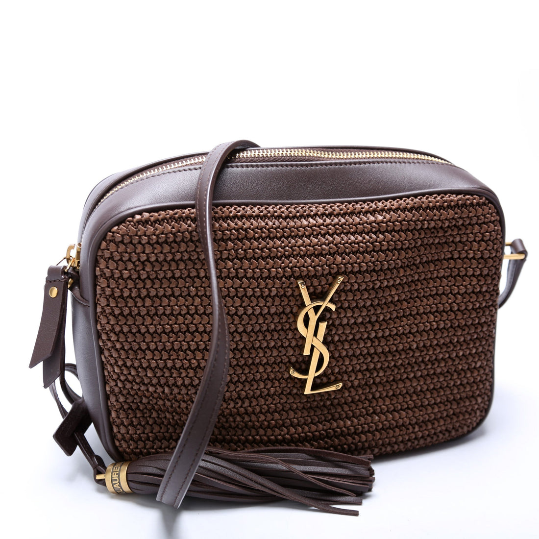 612542 Lou Camera Medium Raffia