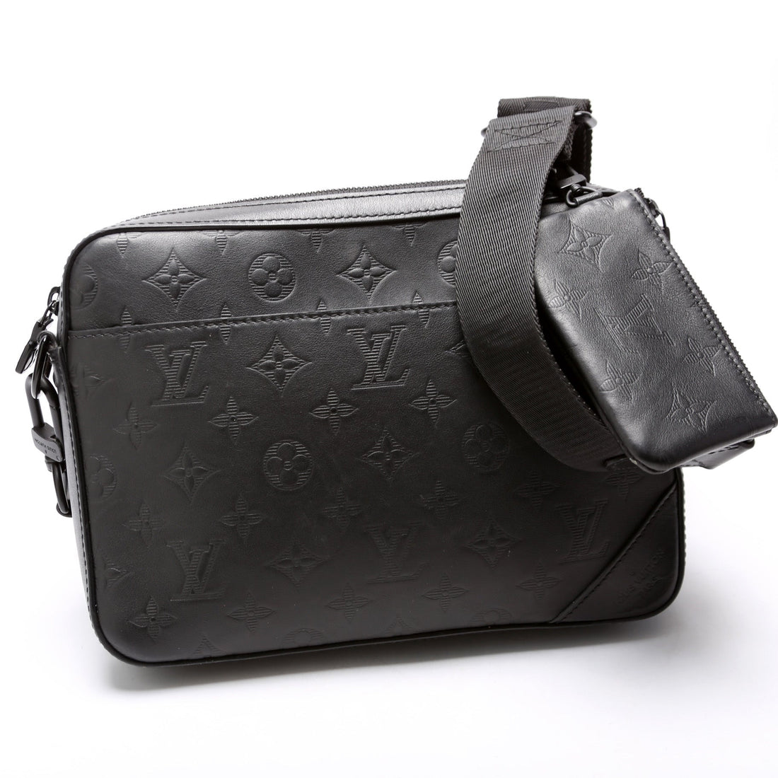 Duo Messenger Monogram Shadow Leather
