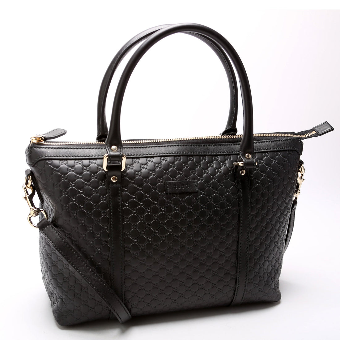 449656 Margaux Satchel Micro Guccissima