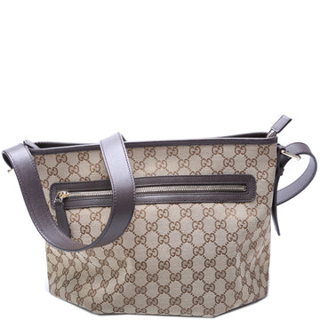 388930 GG Canvas Shoulder Bag