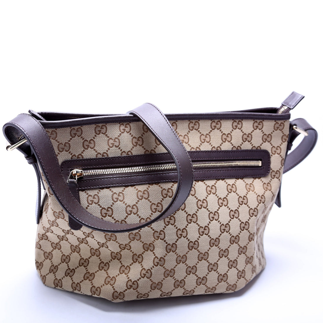 388930 GG Canvas Shoulder Bag