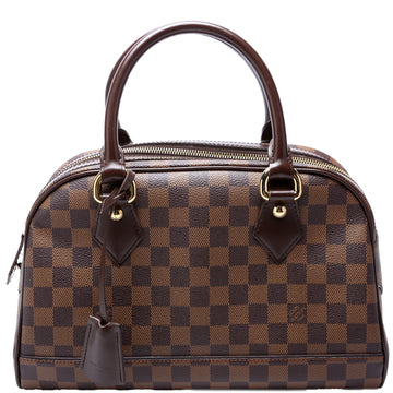 Duomo Top Handle Bag Damier Ebene