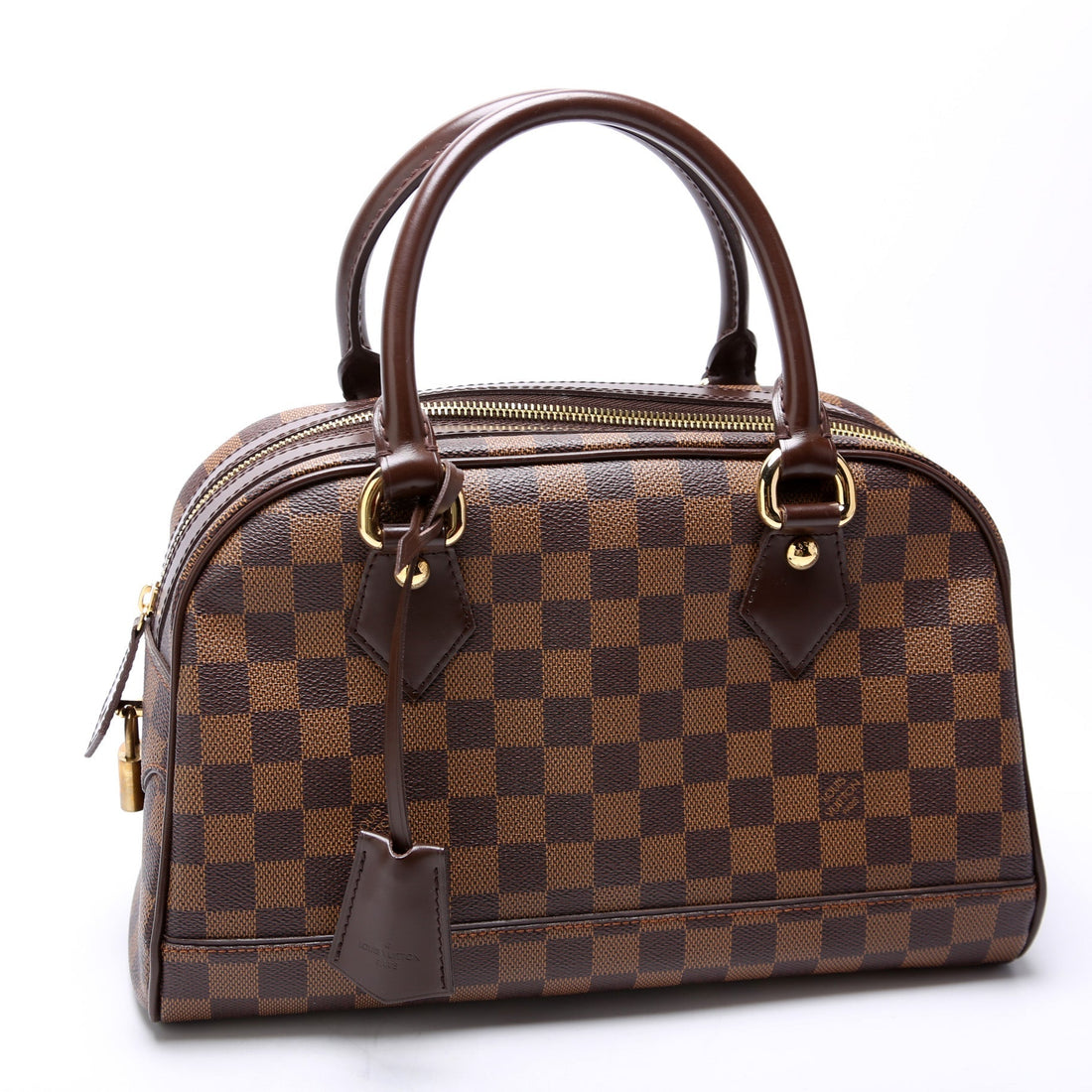 Duomo Top Handle Bag Damier Ebene