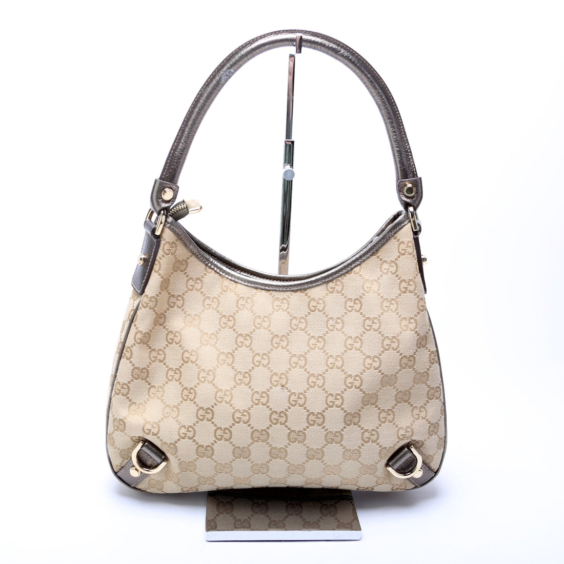 130738 GG Canvas Abbey Hobo Small