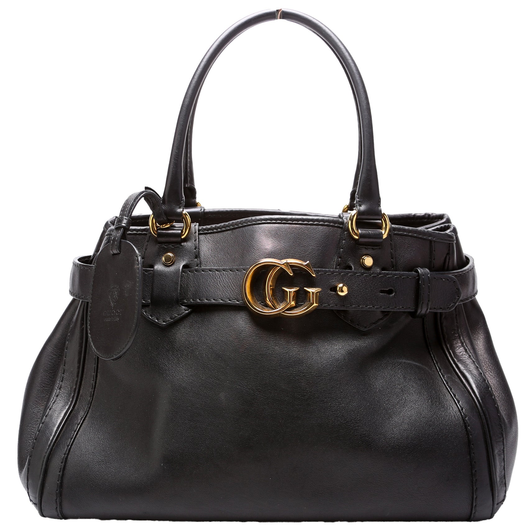 Leather Running Tote Medium 247183