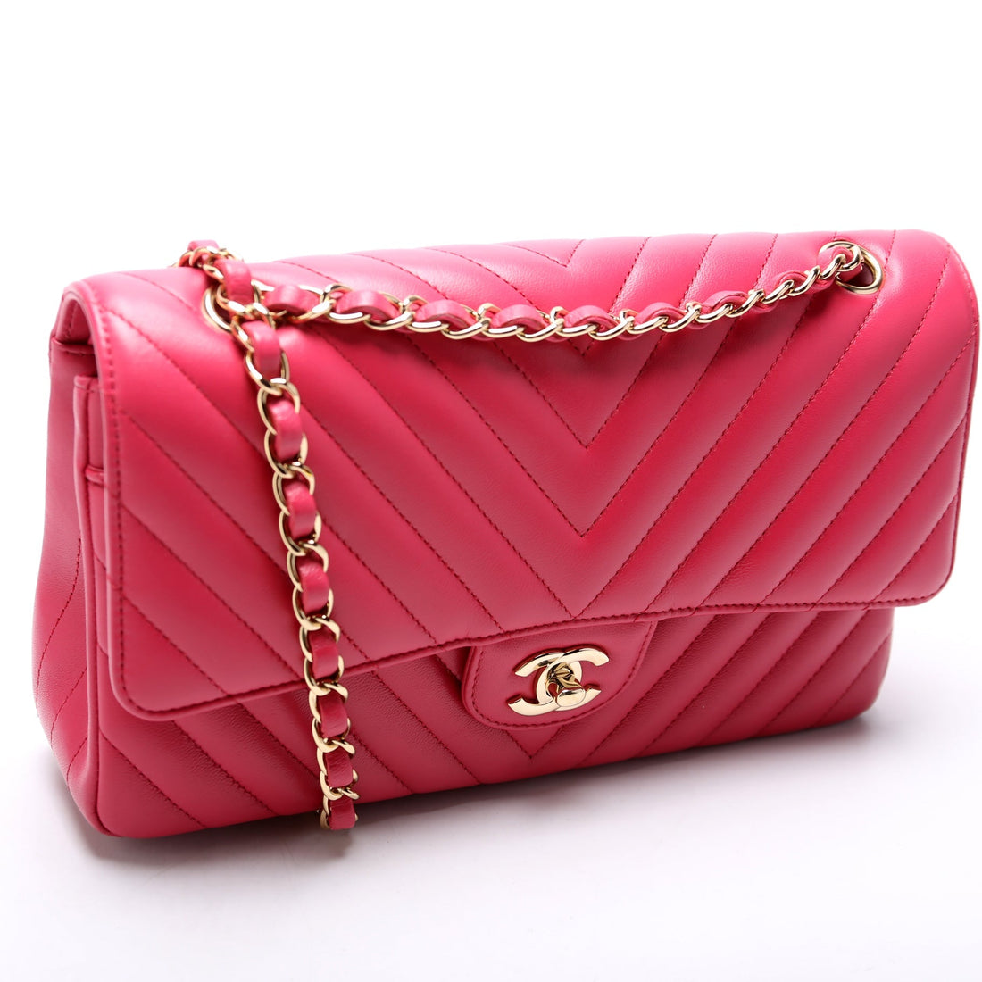Classic Flap Medium Chevron Lambskin 29-32