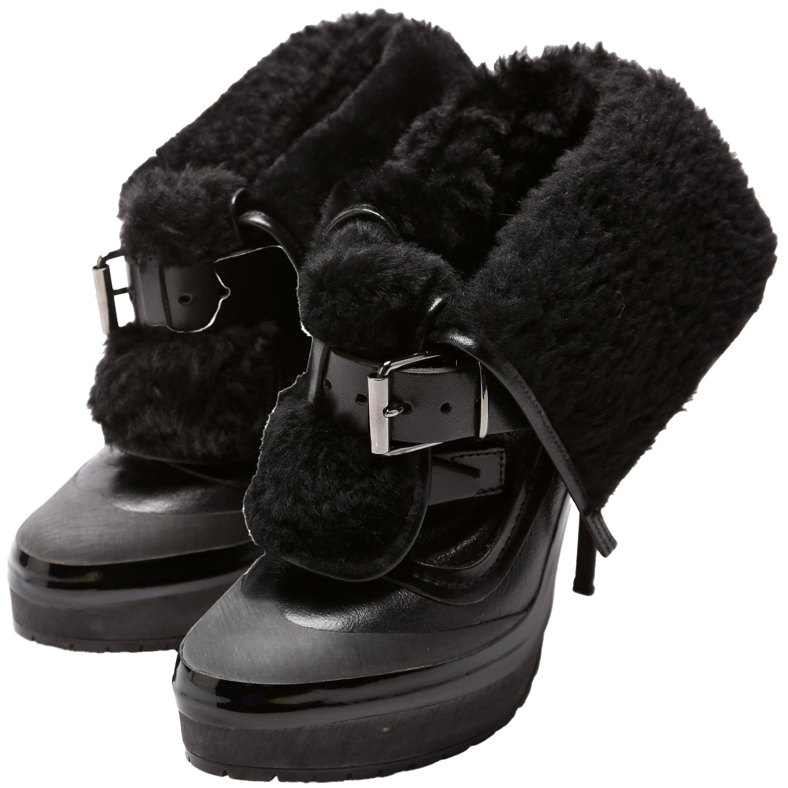 Leather Booties Size 38.5