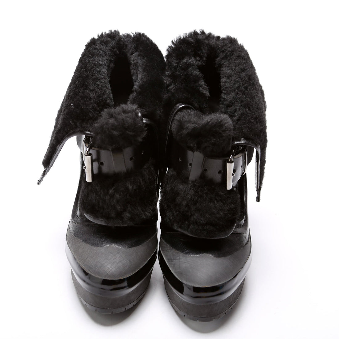 Leather Booties Size 38.5