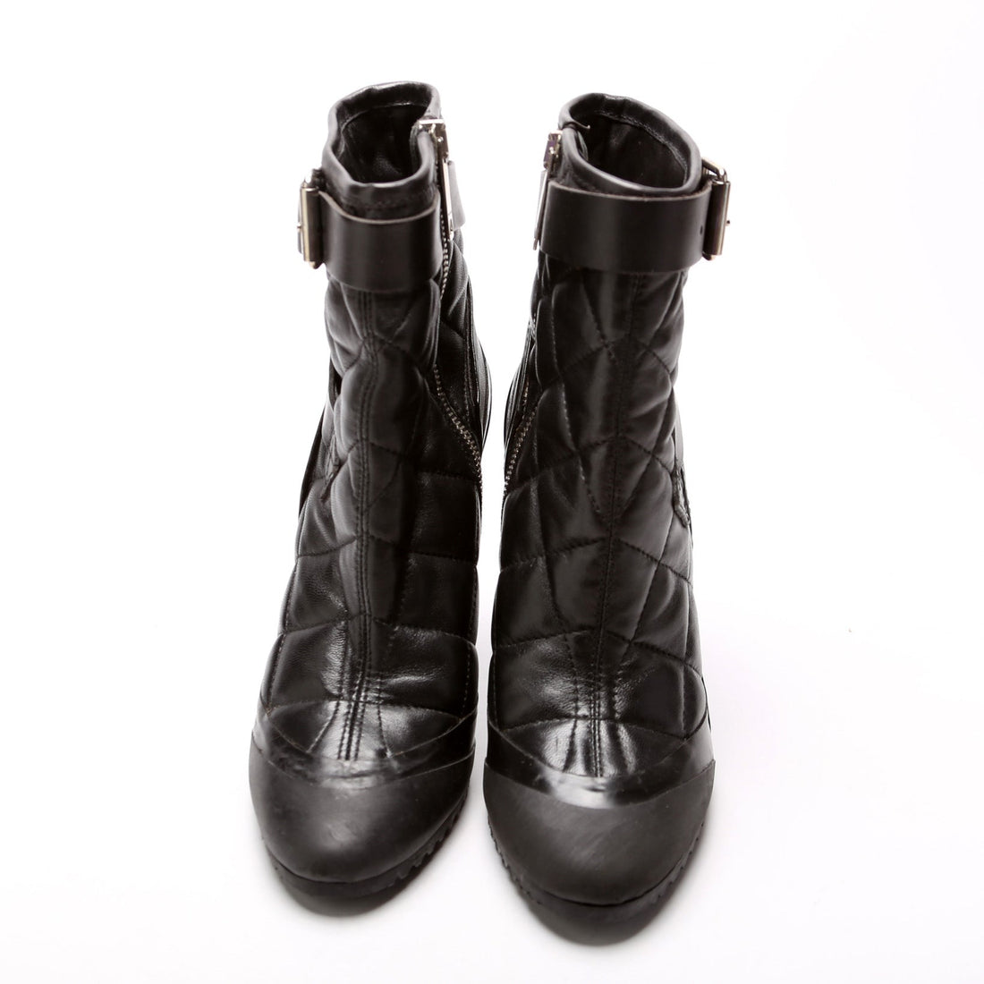 Leather Booties Size 37