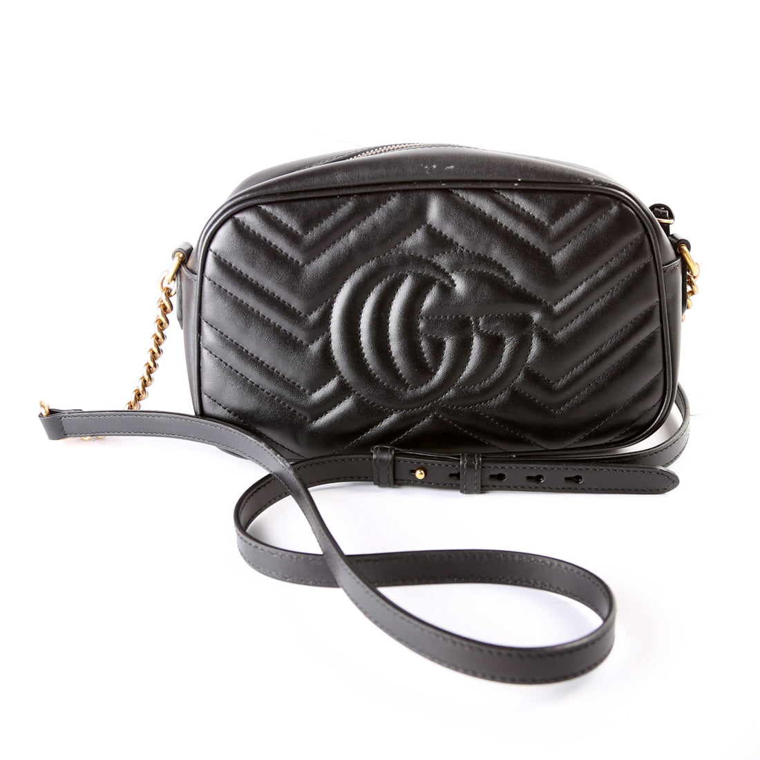 447632 Marmont Small Leather Camera