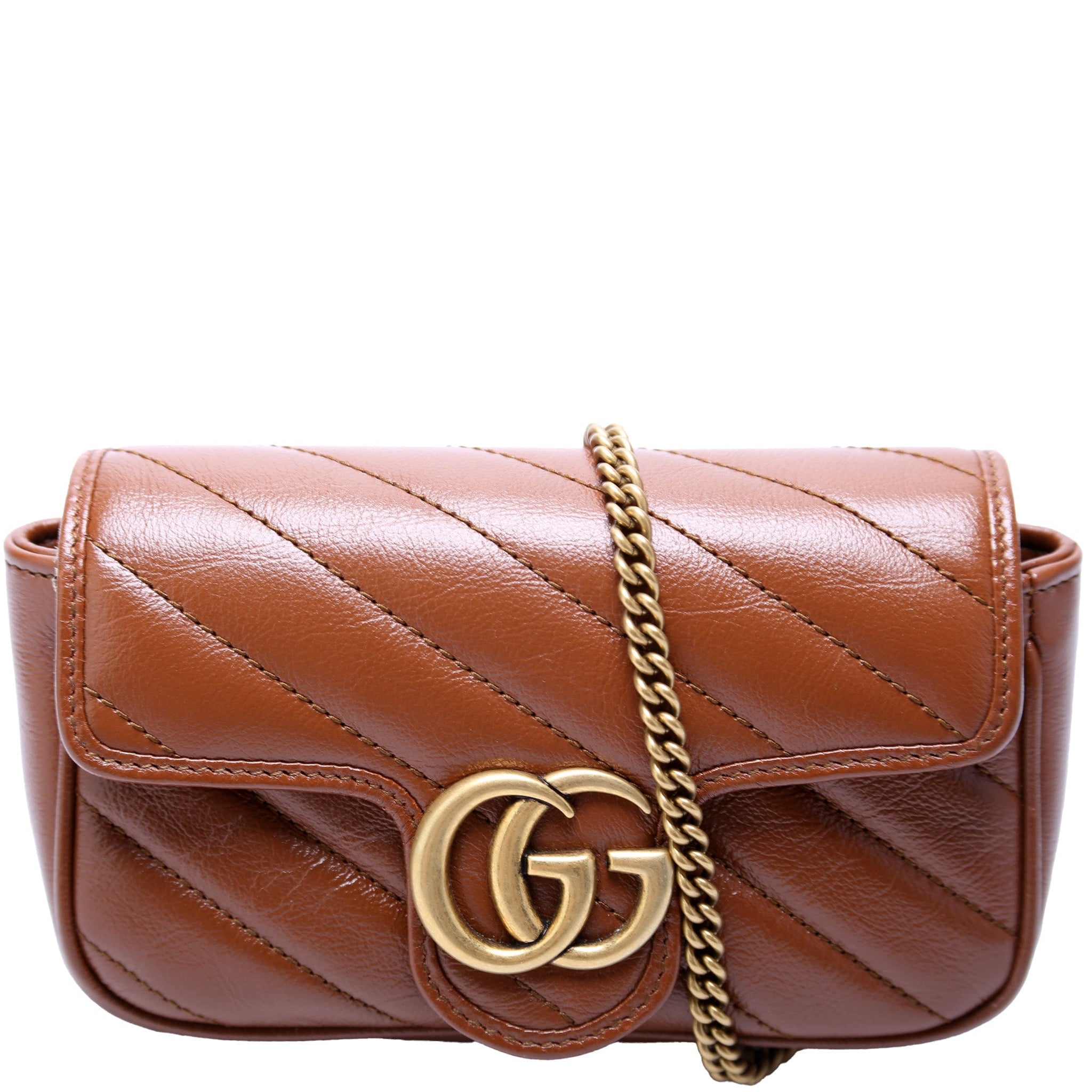 476433 Marmont Leather Super Mini Flap