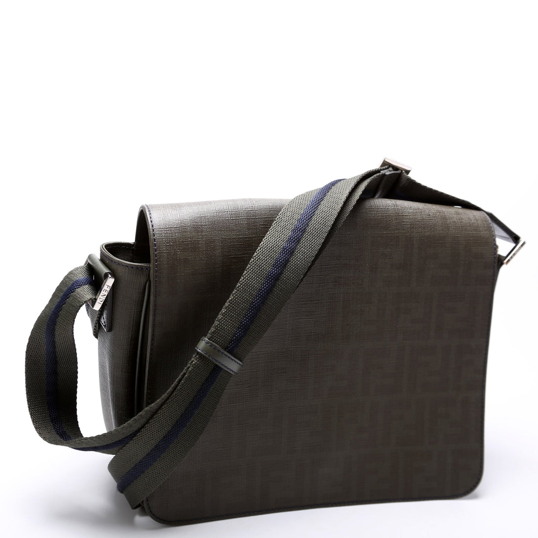 7VA258 Zucca Spalmati Coated Canvas Messenger