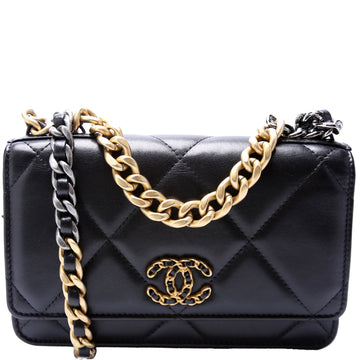 Chanel 19 WOC Quilted Lambskin