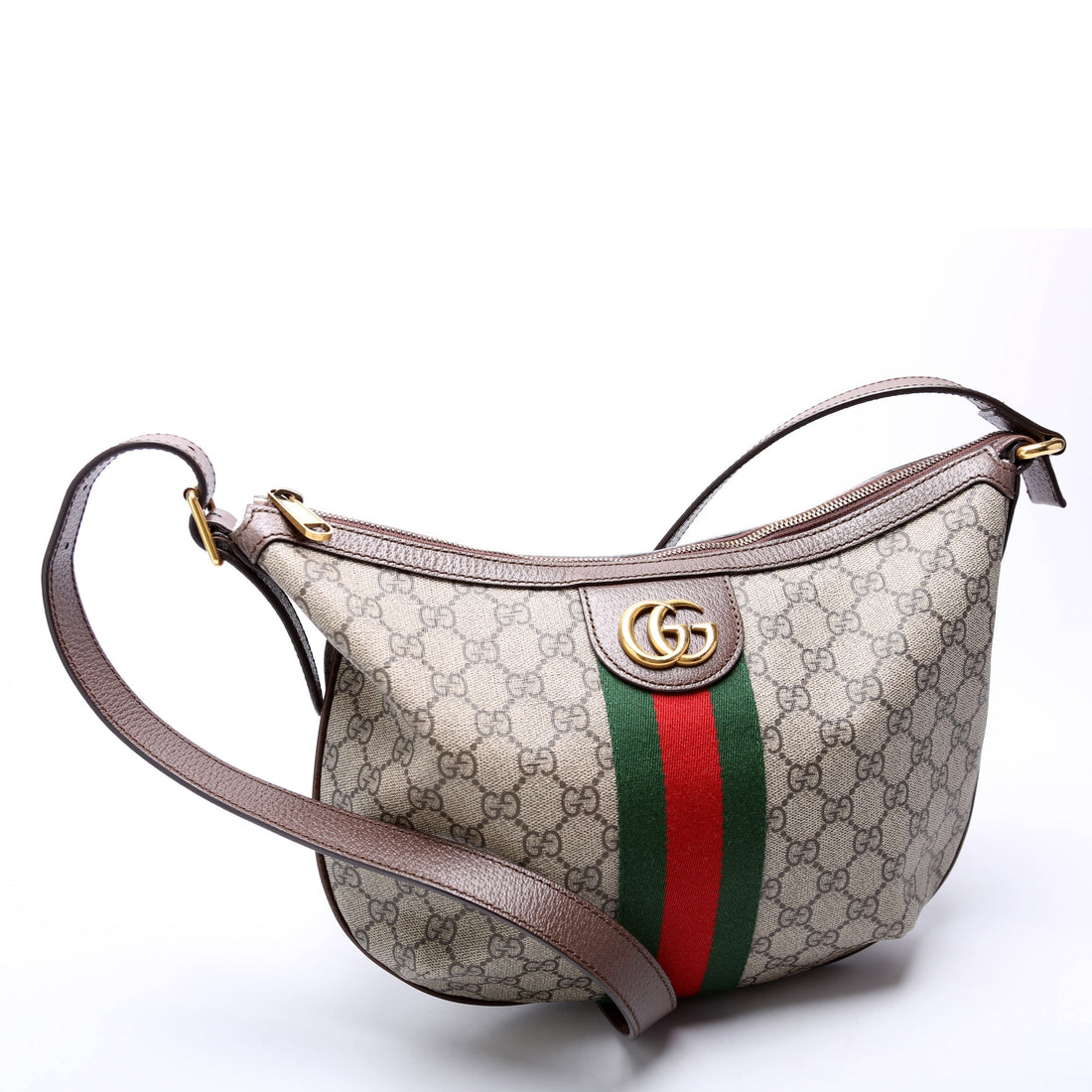 Ophidia GG Supreme Small Shoulder Bag 598125