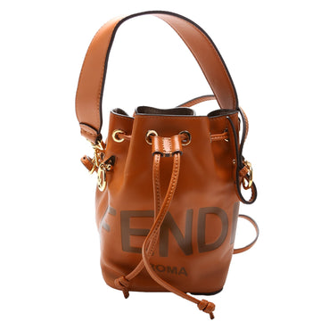 8BR010 Mon Tresor Mini Bucket Leather