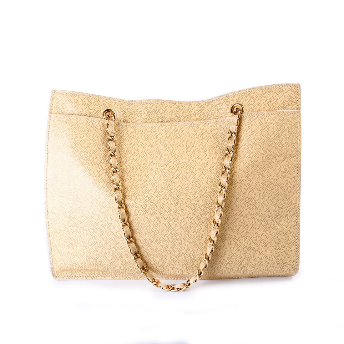 CC Matelasse Tote Caviar 7M