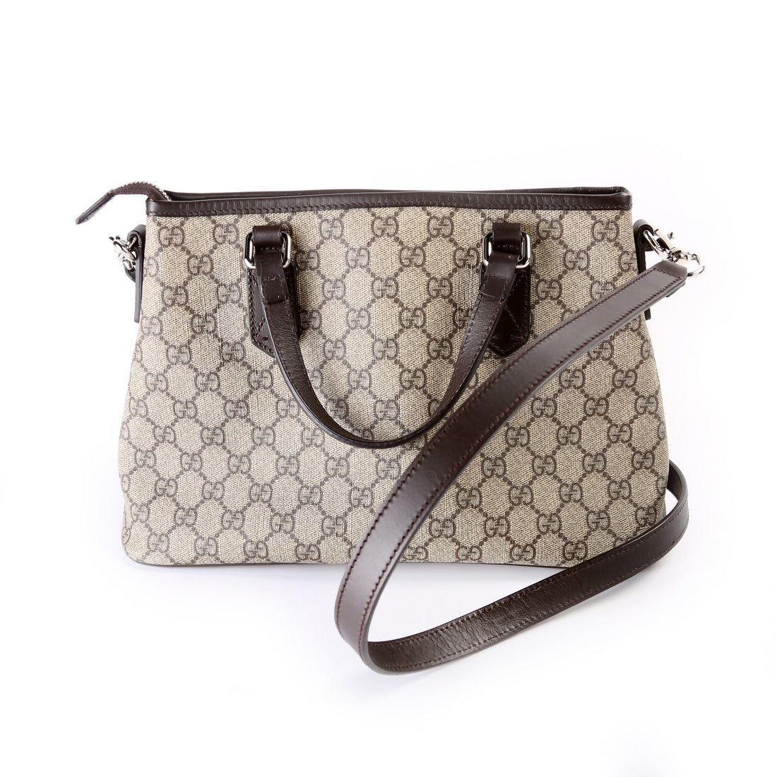 429019 GG Supreme Zip Tote Small