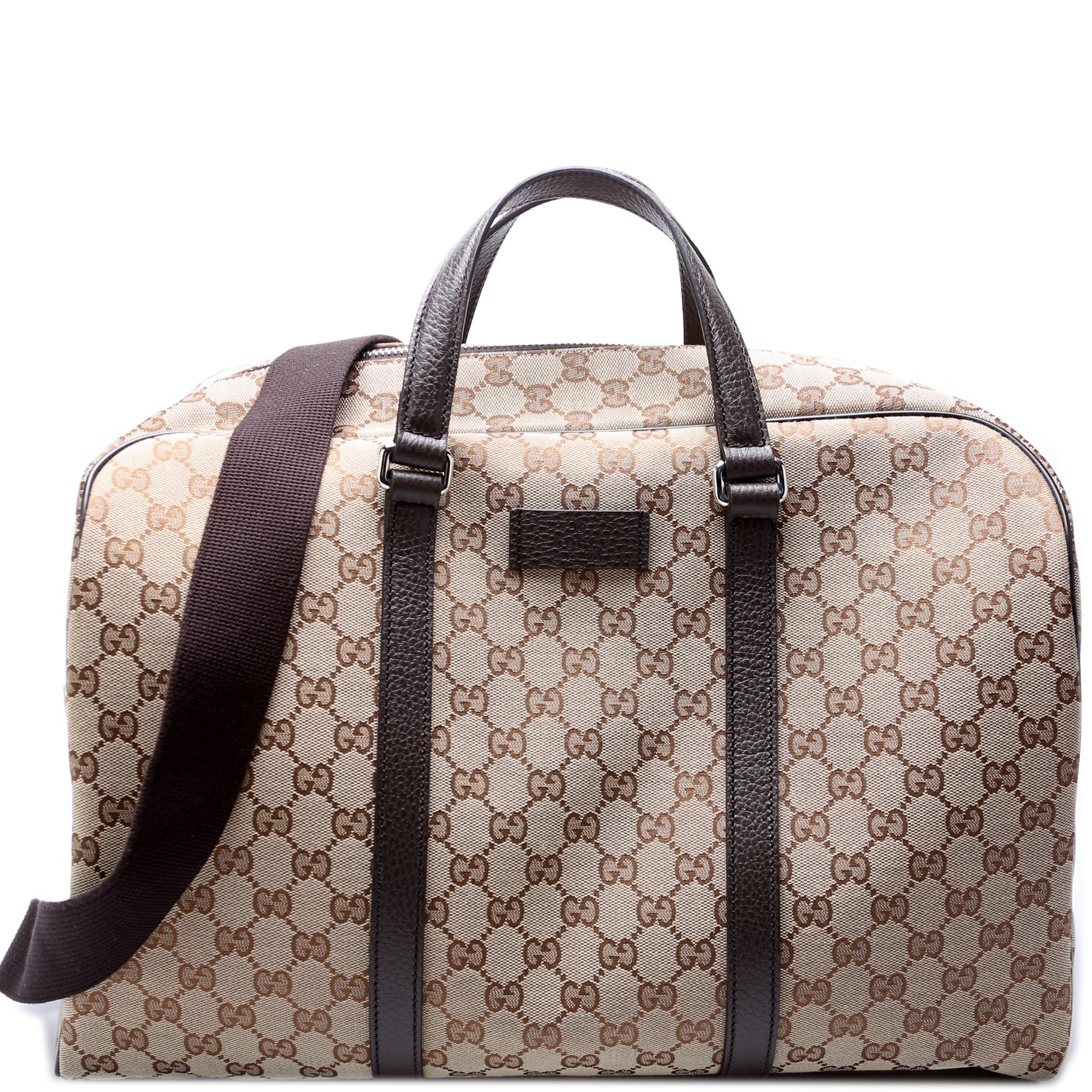 GG Canvas Boston Duffle 449167