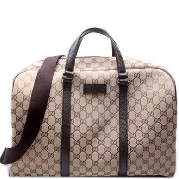 GG Canvas Boston Duffle 449167