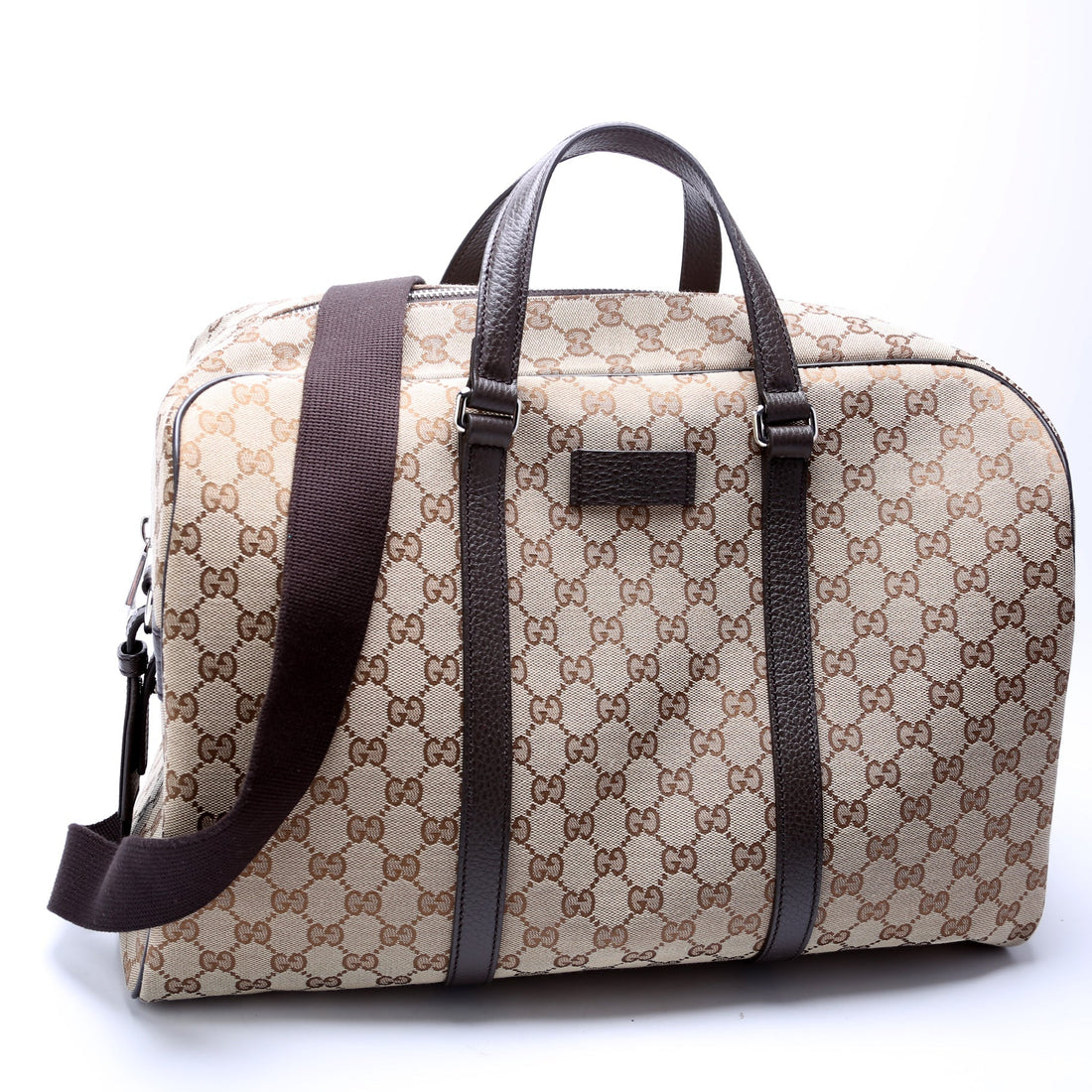 GG Canvas Boston Duffle 449167