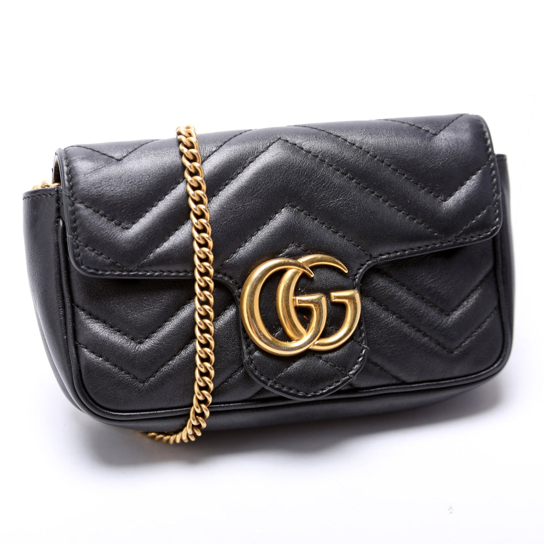 476433 Marmont Leather Super Mini Flap