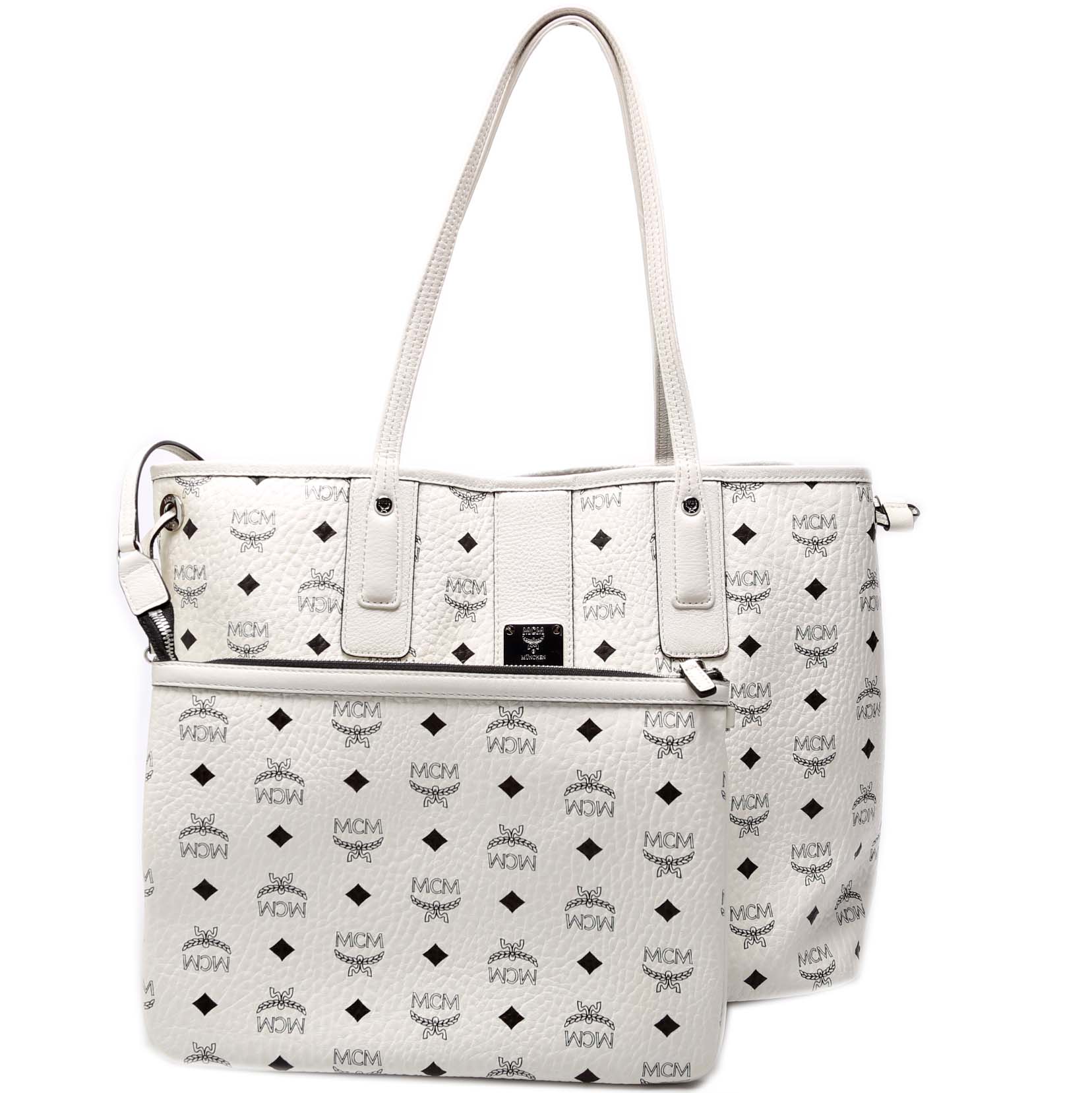 Liz Tote Reversible W/Pouch Medium