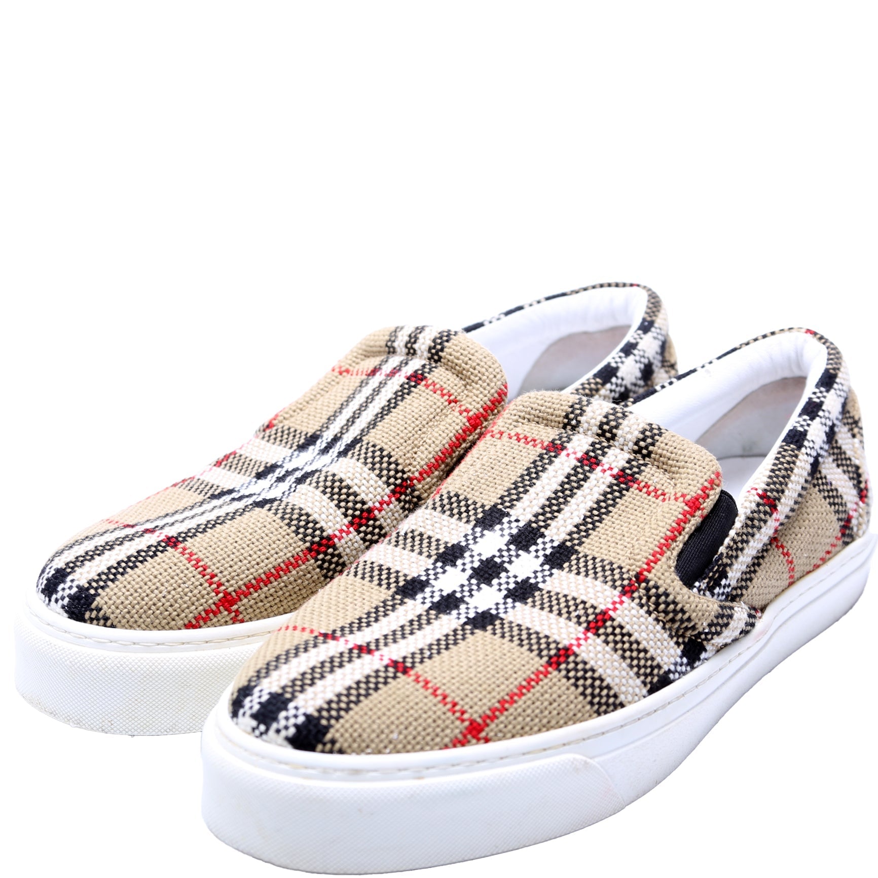 Check Slip On Sneakers Size 37