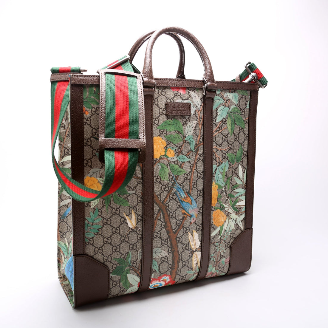 406387 GG Supreme Tian Vertical Tote