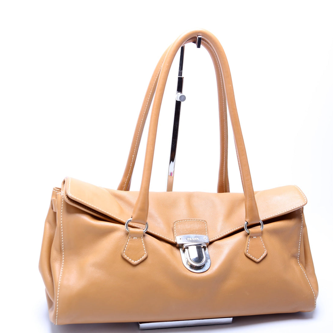 Vitello Easy Push Lock Satchel