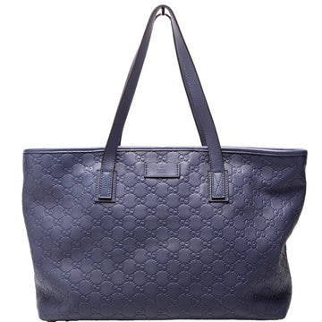 211137 Guccissima Leather Medium Zip Tote