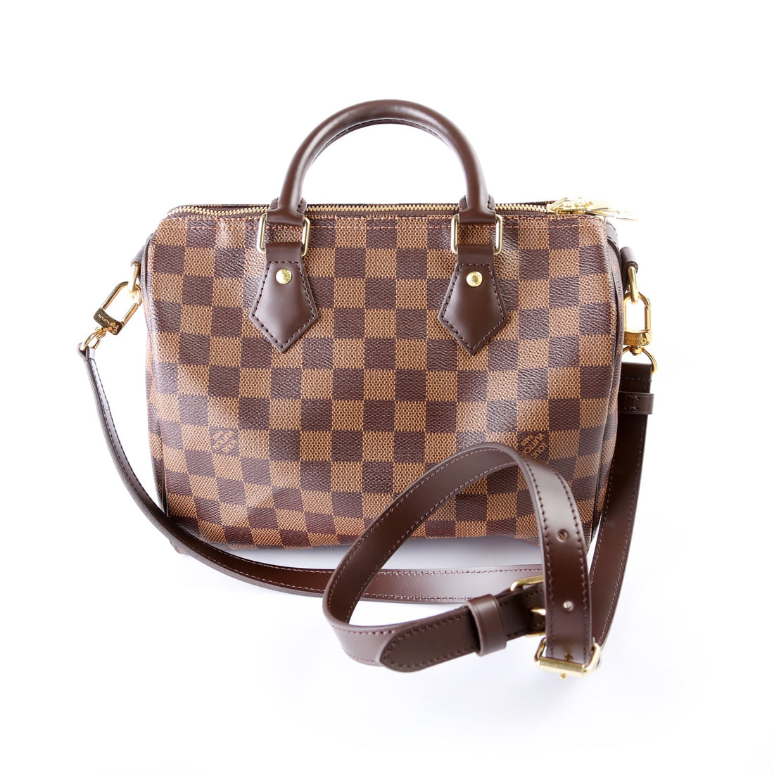 Speedy 25 Bandouliere Damier Ebene