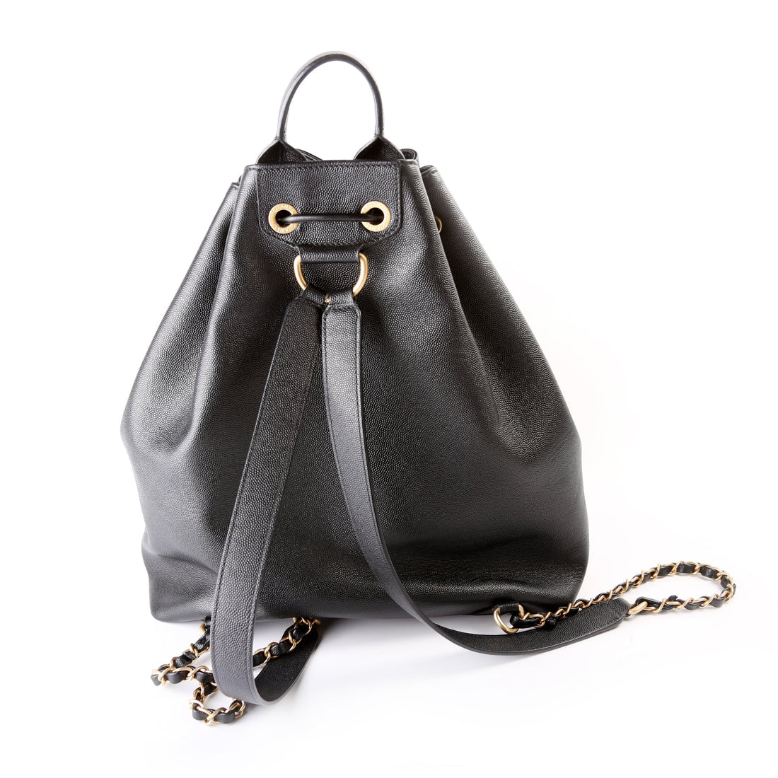 Deauville Studded Backpack Caviar 28M