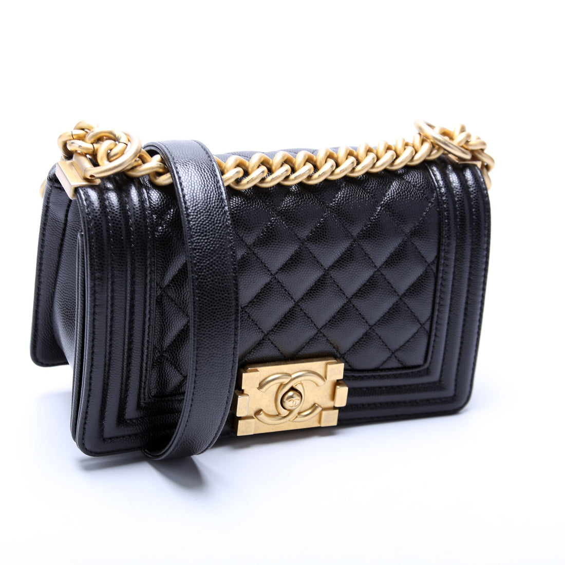 Boy Flap Small Caviar 29-31M