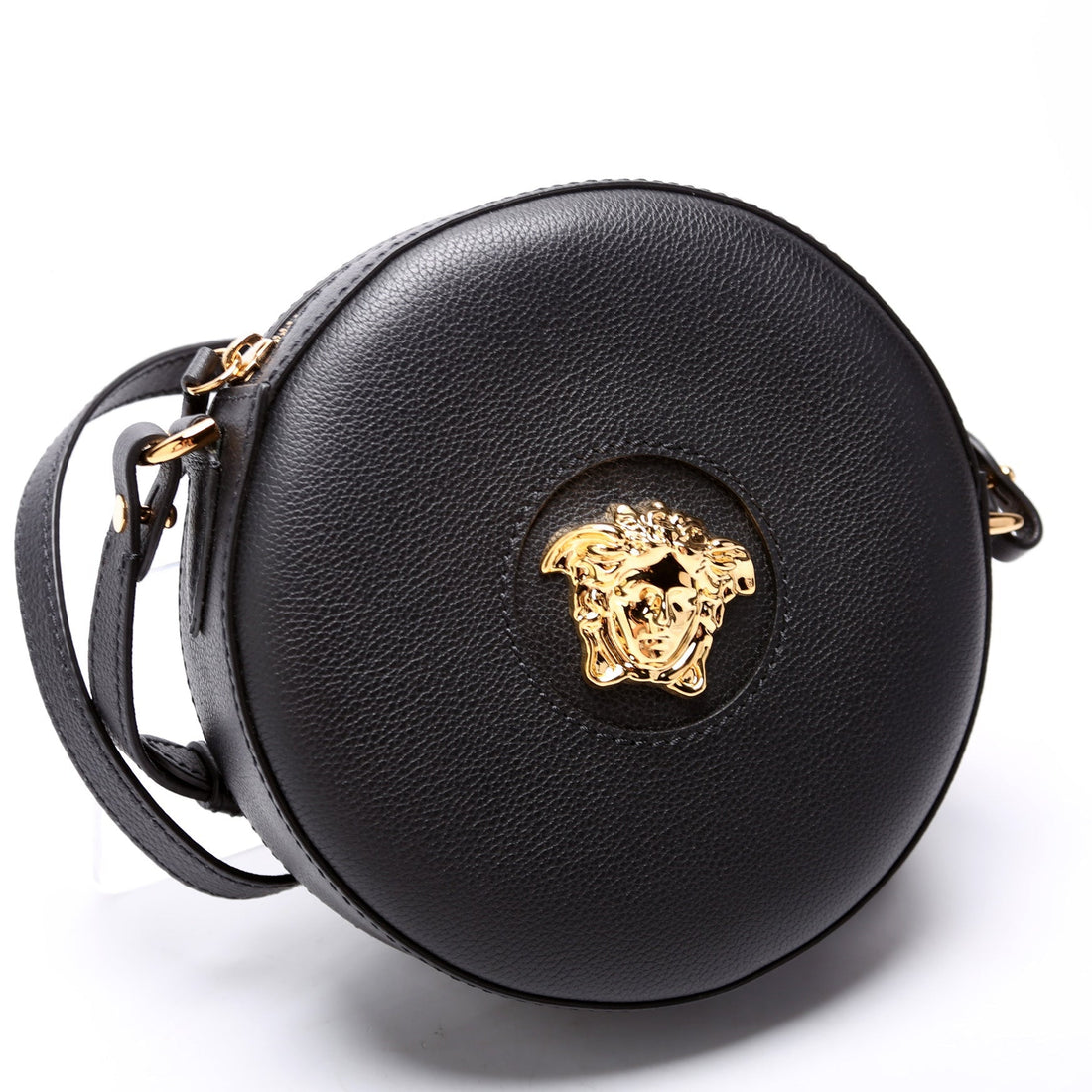 La Medusa Round Leather Camera