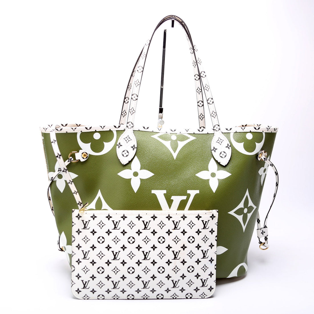 Neverfull W/Wallet MM Giant Monogram