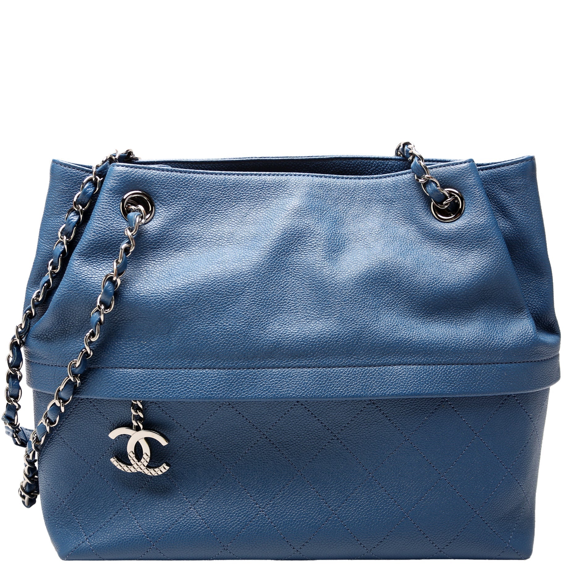 Zip And Carry Shopping Tote Medium Caviar 24M