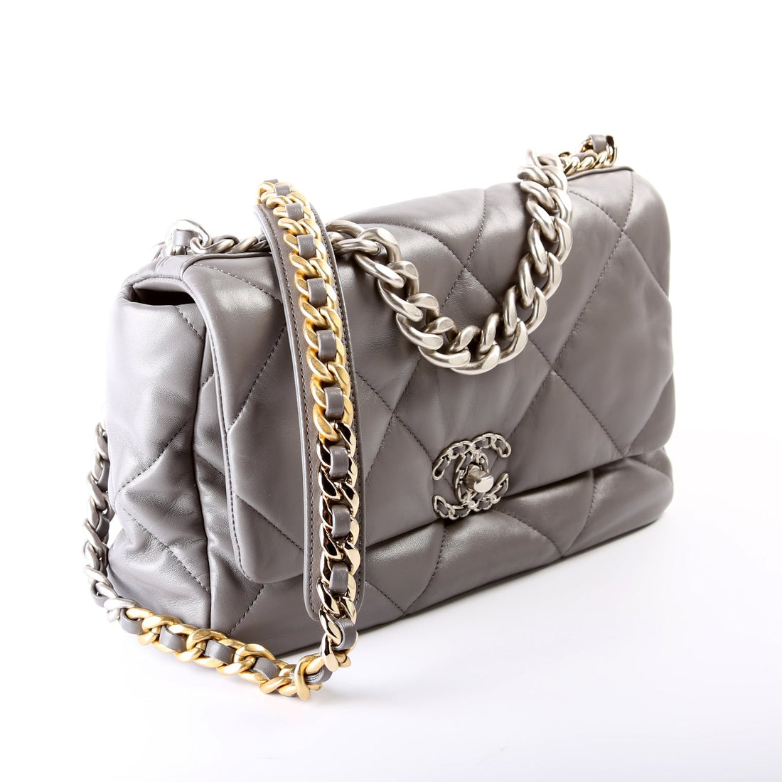 Quilted Goatskin 19 Large Flap 32+M