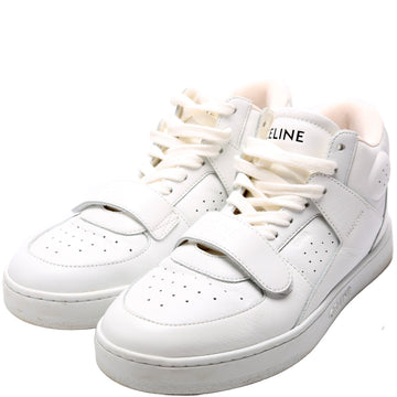 Leather Logo Sneakers Size 36