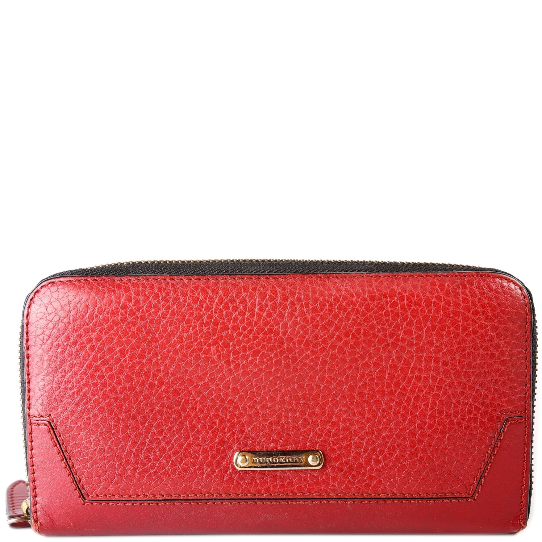 Zip Around Vintage Leather Wallet