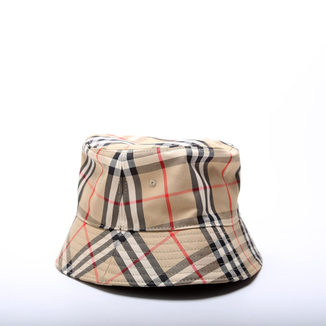 Vintage Check Bucket Hat Size Small