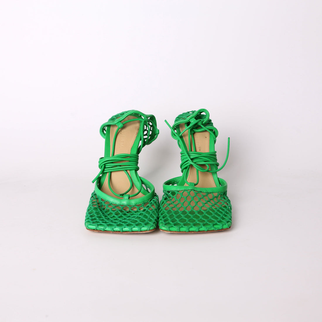 Stretch Lace Up Sandals Size 37